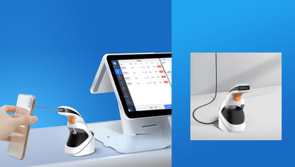 Urovo K180 - Scanner de Codes-Barres Sans Fil Haute Performance