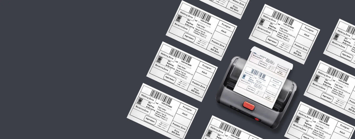 Urovo K419 - Imprimante d'Étiquettes Portable Multifonction